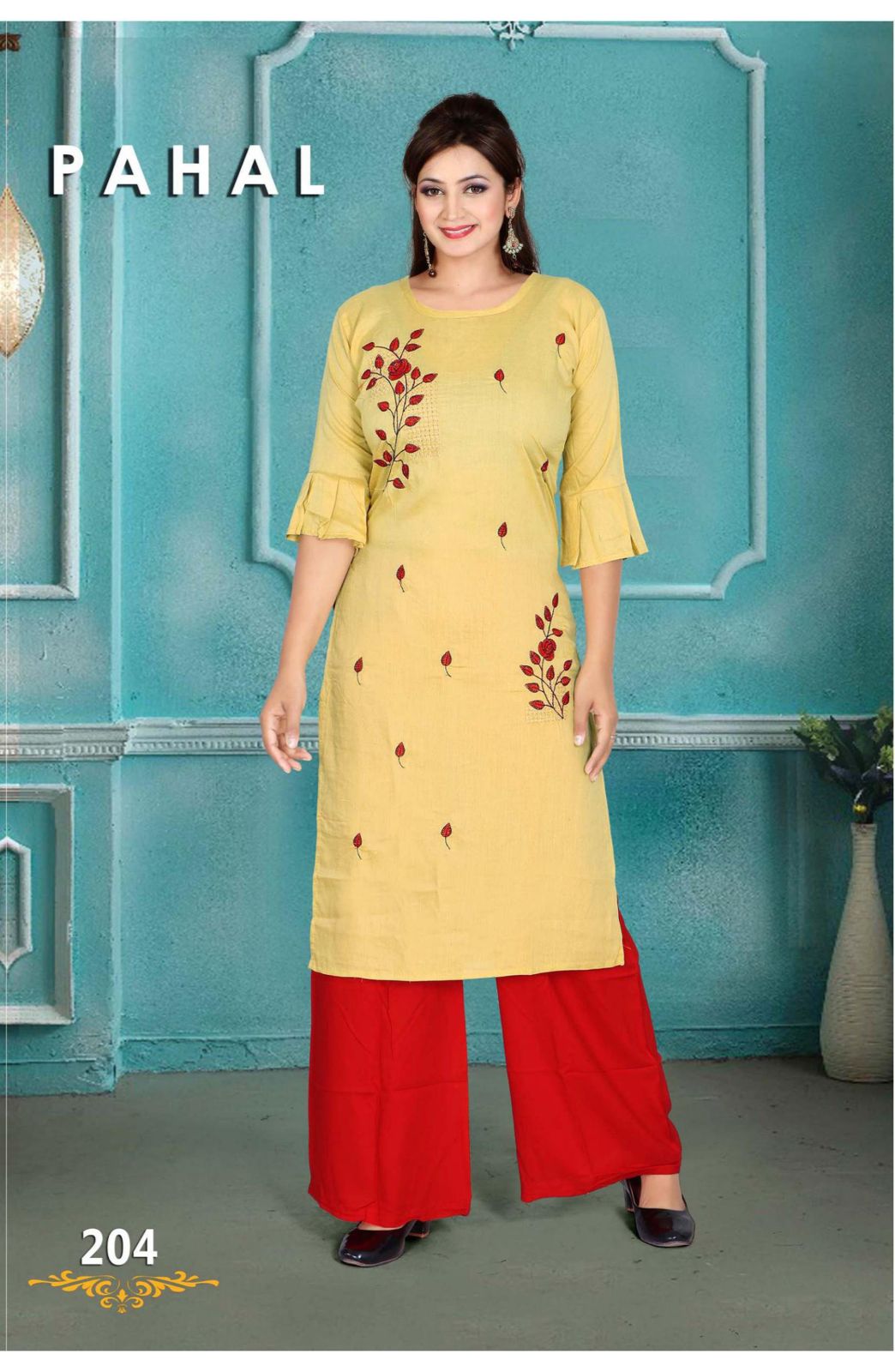 Beauty Queen Pahal 2 Casual Daily Wear Rayon Kurti With Bottom Collection